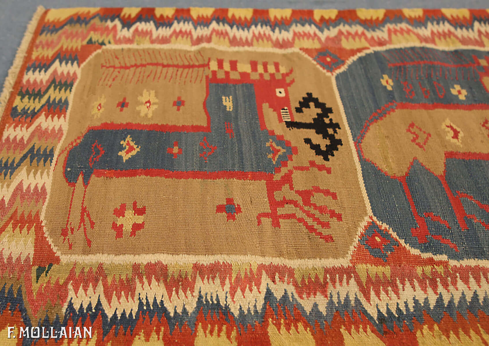 Textile Suédois Antique Suédois n°:19931105